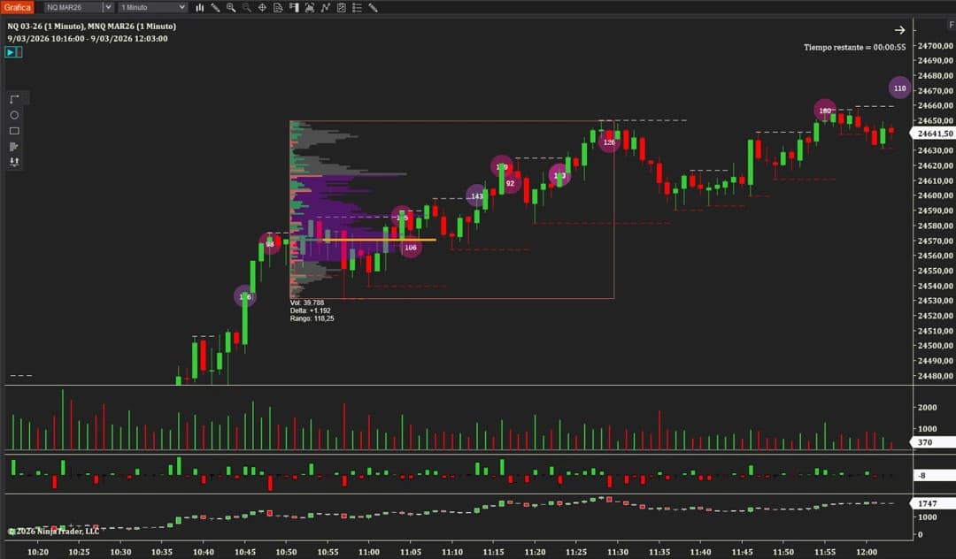 Indicador Volumen Profile - Huella Institucional